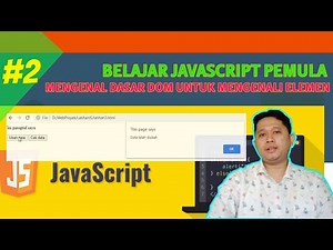 #2 Learn Javascript to access or change elements (DOM Basics to get element by ID)