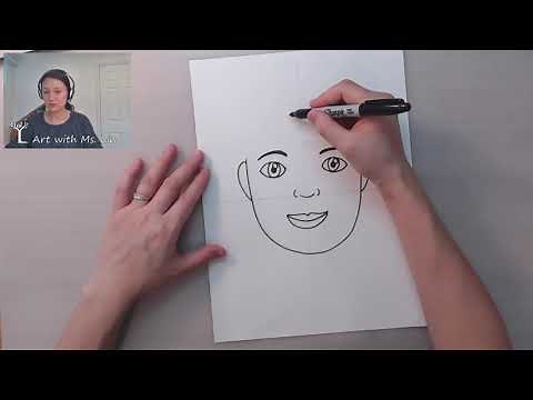 How to Draw... a Self-Portrait (for Young Kids)