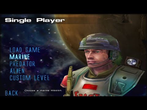 Aliens vs. Predator 2 Marine Campaign GamePlay 🔴 Mana Stream 🔴