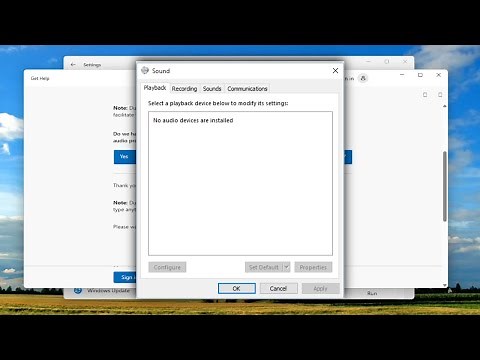 No Audio Device Installed or Found [Solution]