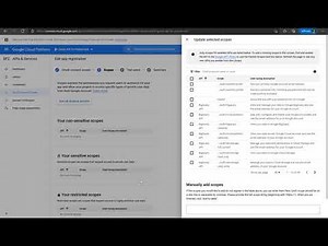 Preparing Gmail API in Google Cloud Console