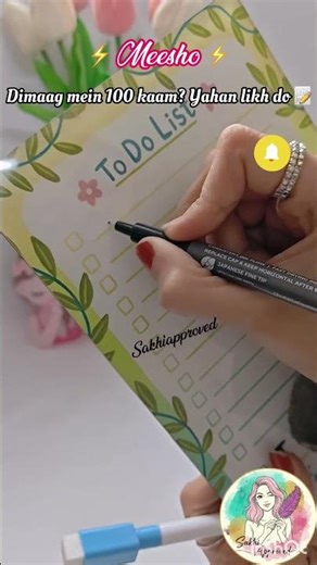 📝 To Do List Notepad That Actually Keeps You Organized! ✅ Productivity #desktoporganizer #meesho