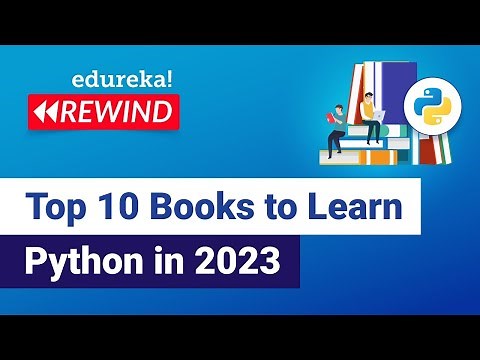 Top 10 Books To Learn Python in 2025 | Best Books For Python | Good Books to Learn Python | Edureka