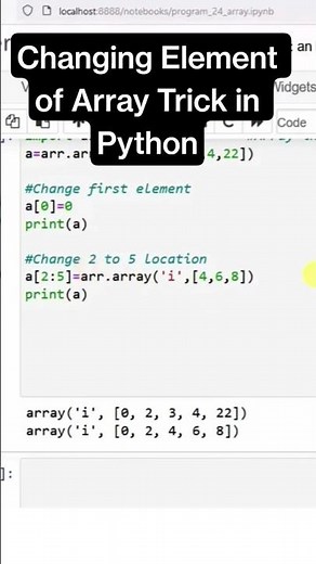 Master Python Arrays with This Simple Trick #python #ai