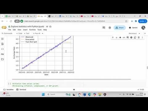 Use ARIMA to forecast exchange rates