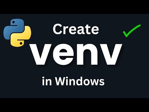 How to Create and Activate venv ( Python Virtual Environment ) in Windows 11