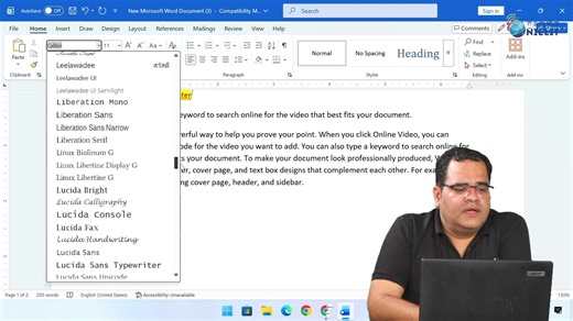 NIELIT CCC Live Online Class | Daily Class | Day 5 Welcome to the official NIELIT CCC Live Online Daily Class Day 5 Course : CCC Today's Topic : Introduction to Word Processor Faculty : Mr. Ankur This live session is a part of regular daily online classes conducted by NIELIT for CCC students . | National Institute of Electronics and Information Technology (NIELIT)