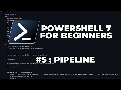 PowerShell 7 Tutorials for Beginners #5 : Pipeline