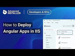 How to deploy an Angular Application to IIS