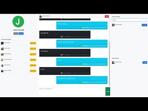 Chat Application in PHP using Vanilla JavaScript