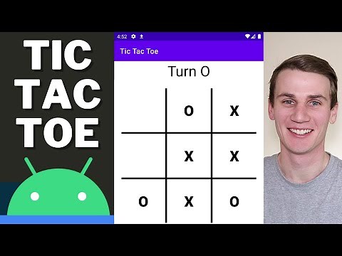 Tic Tac Toe Android Studio Kotlin Tutorial | Noughts & Crosses