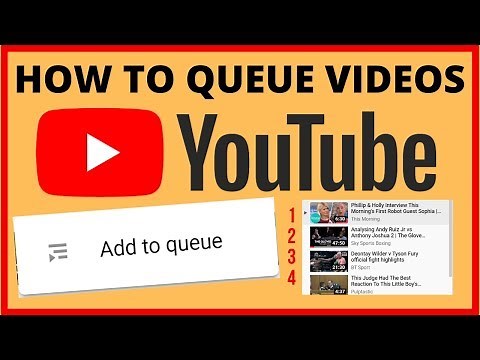 ADD TO QUEUE Videos On YOUTUBE (Useful New Feature)
