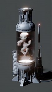 Alien Baby Pod #b3d