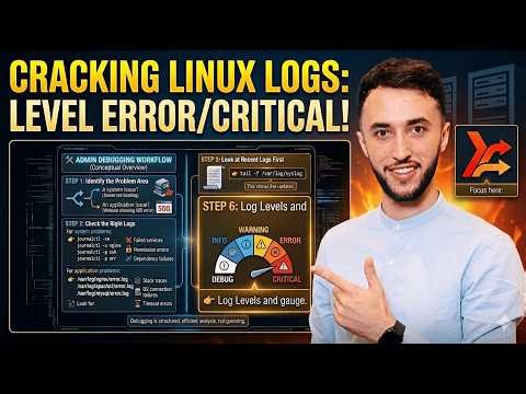 Linux Logs Explained | /var/log, journalctl & Real Debugging Guide | Linux Tutorial #linuxbasics