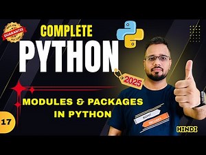 Python Tutorial in Hindi #17 - Modules and Packages