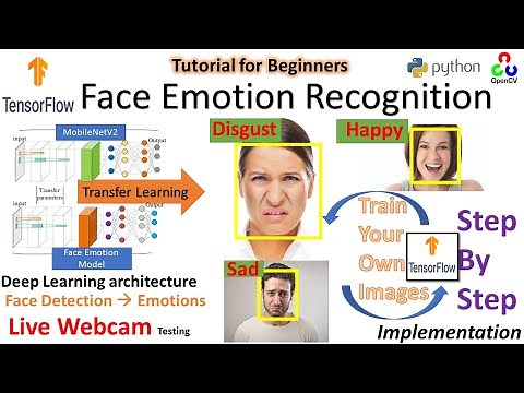 Realtime Face Emotion Recognition | Tensorflow | Transfer Learning | Python | Train your own Images