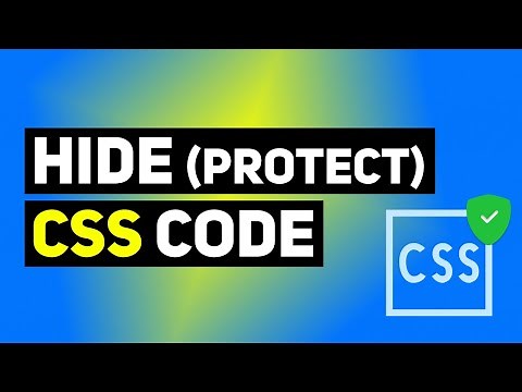 Hide & Protect CSS Code