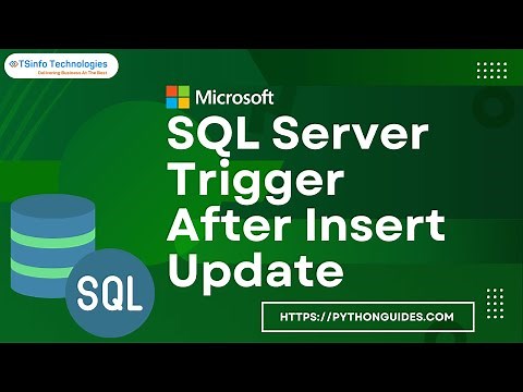 SQL Server Trigger After Insert Update with Examples