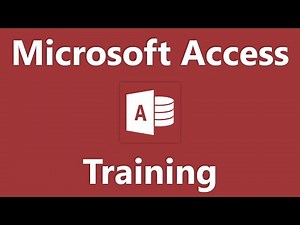 Access 2019 & 365 Tutorial SQL View Microsoft Training