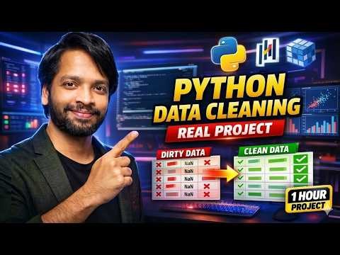 End to End Healthcare Data Cleaning Project Using Python | End to End Tutorial on Google Colab