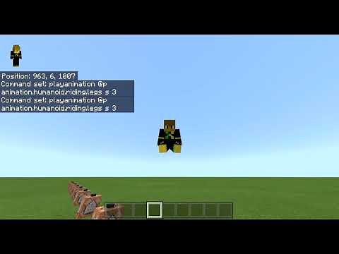 Minecraft Play animation List 15+ animations