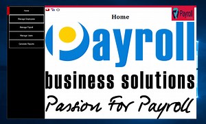 Payroll System Using C# And MySQL Database with Source Code