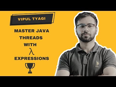 How to create thread using lambda expression in Java