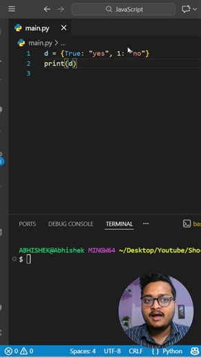 Day 8 - Python Interview Question | #shorts #coding #programming