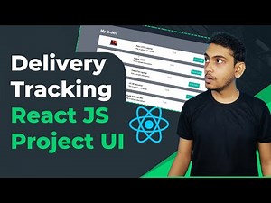 Delivery Tracking ReactJS UI Project