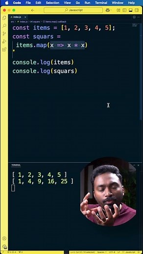 Javascript Array Map method in 1 min