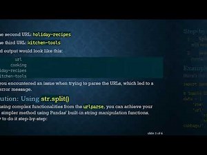 How to Parse URLs in Pandas DataFrame to Extract Specific Path Segments