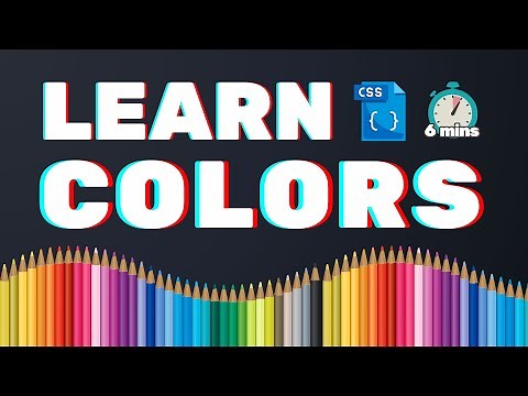 Learn CSS Colors in 6 Minutes