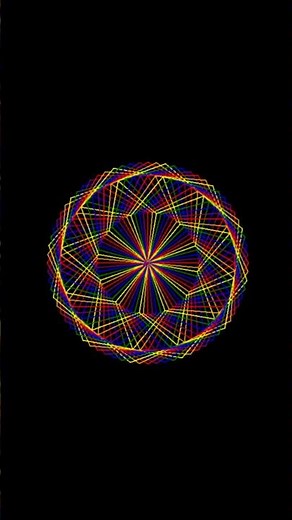 Stunning Python Turtle Hexagon classic Animation 🌟| #Code2Pix #animation #python