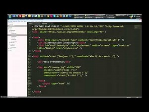 Javascript - Gestion des évènements