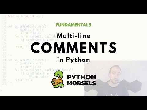 Multiline comments in Python
