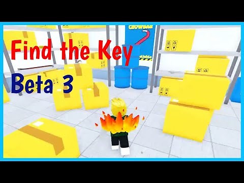 Roblox FIND THE KEY Full Walkthrough ALL KEYS [ BETA UPDATE 3 ]