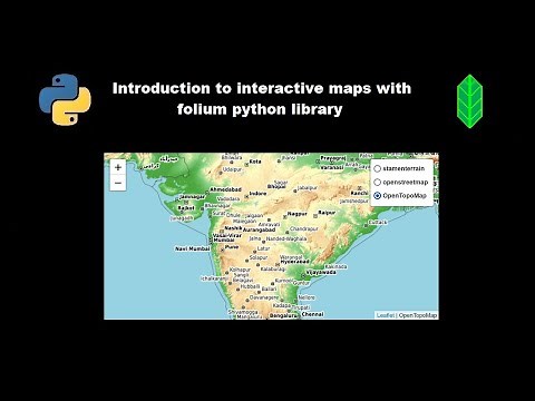 Introduction to Folium for interactive maps in python