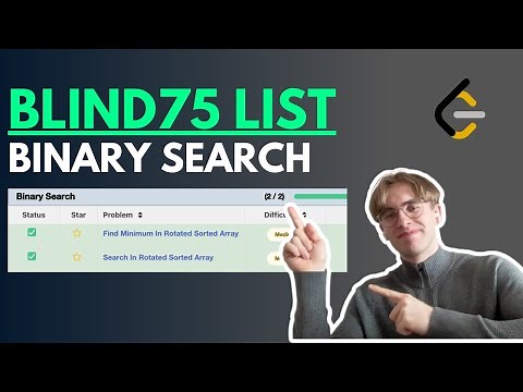 Solving All Blind75 Binary Search Pattern LeetCode Problems