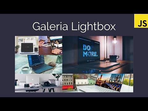 📷 Como crear una GALERIA LIGHTBOX con HTML CSS y JAVASCRIPT
