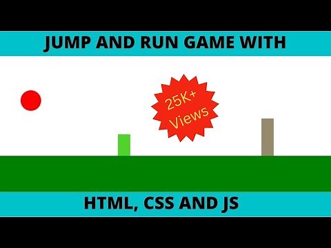 Jump and Run game with HTML, CSS and JavaScript