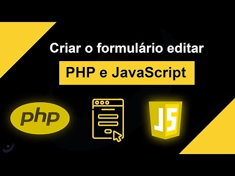 How to create an edit form using JavaScript and PHP.