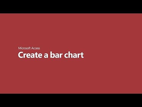 How to create a bar chart in Microsoft Access