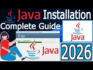 How to Install Java on Windows 10/11 [ 2026 Update ] JAVA_HOME, JDK Installation | Java Programming