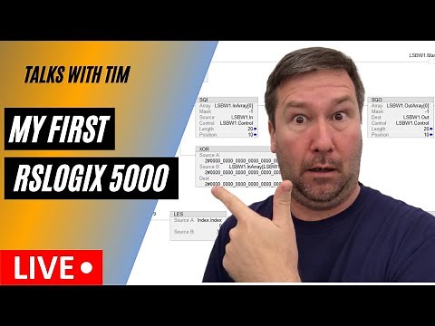 My First Studio 5000 PLC Program Tutorial, formerly RsLogix 5000