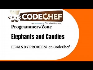 Little Elephant and Candies (LECANDY) problem on Code Chef. Arrays and their implementation.