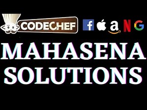 Mahasena | CodeChef Beginners Problems | Python
