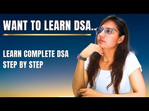 DSA From Scratch to Interview Level