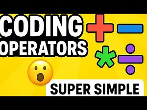 Operators in Coding Explained in Plain English | Learn Programming Basics