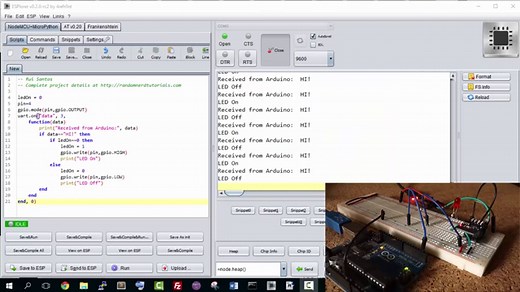 Sending Data From an Arduino to the ESP8266 via Serial | Random Nerd Tutorials