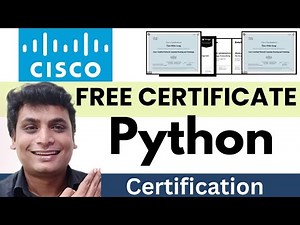 Cisco Free Python Training & Official Certification Free | Python Essentials 1 Training